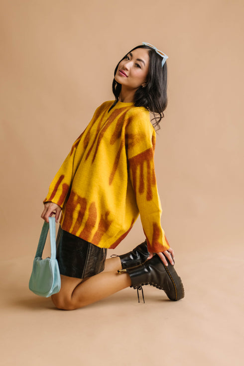 It Girl Sweater// Honey