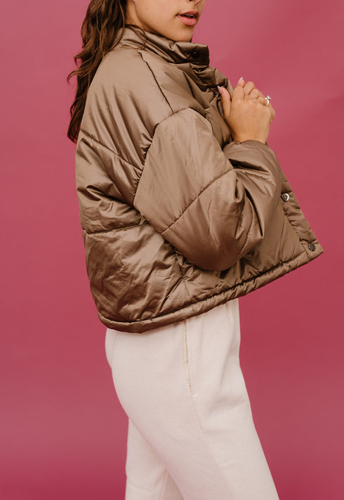 SoHo Puffer// Chocolate