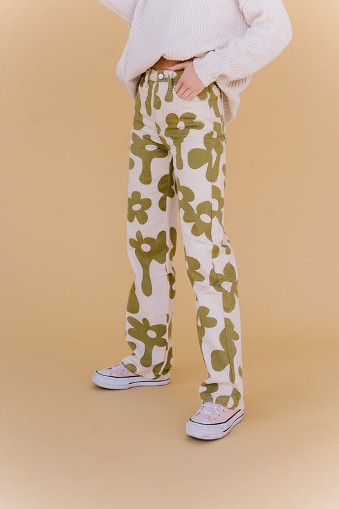 Floral Avenue Pants