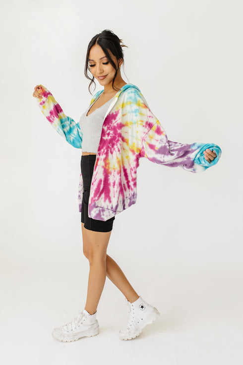 New Yorker Tie Dye Hoodie