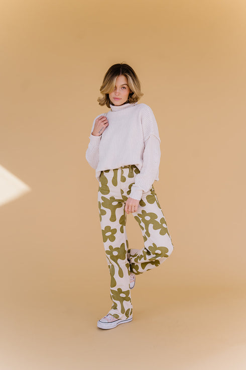 Floral Avenue Pants