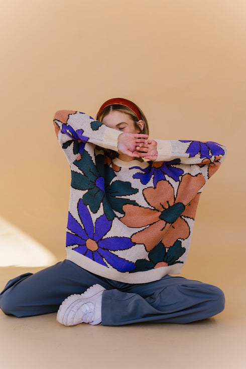 ILYSB Floral Sweater