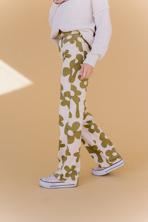 Floral Avenue Pants