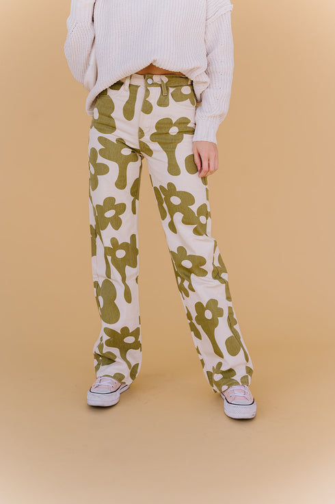 Floral Avenue Pants
