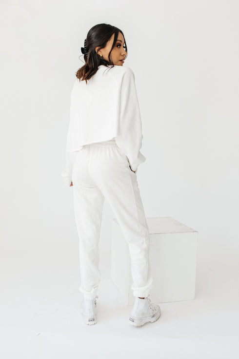 Sunday Brunch Pullover // White