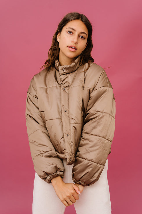 SoHo Puffer// Chocolate
