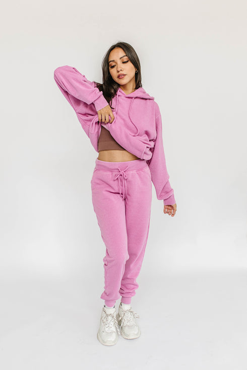 Crushed It Jogger // Orchid