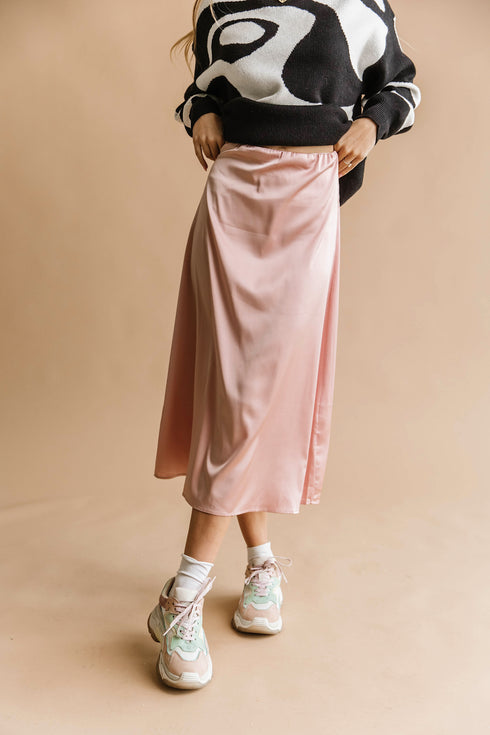 Modern Girl Satin Skirt