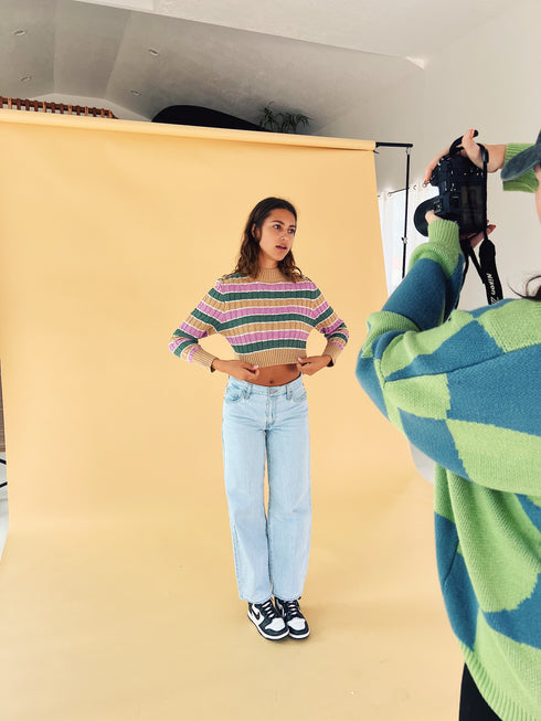 Ziggy Striped Sweater