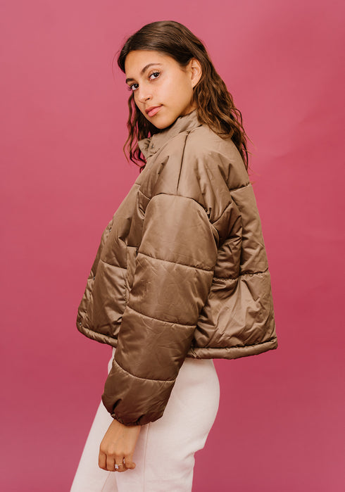 SoHo Puffer// Chocolate