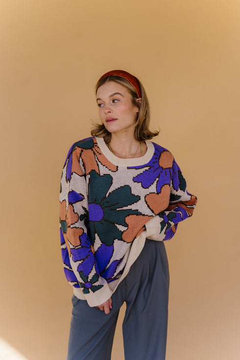 ILYSB Floral Sweater