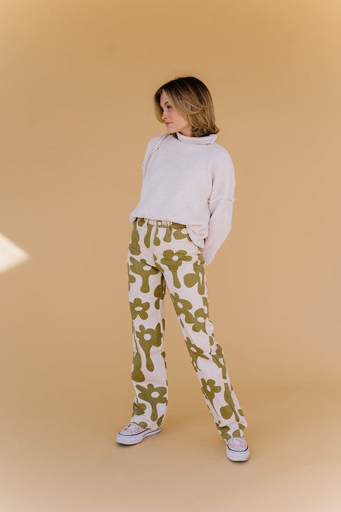 Floral Avenue Pants