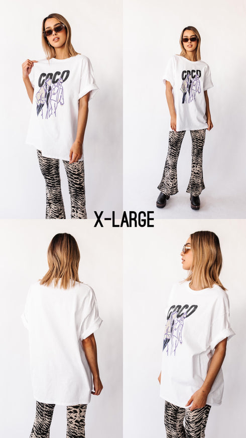 The Coco Tee // White