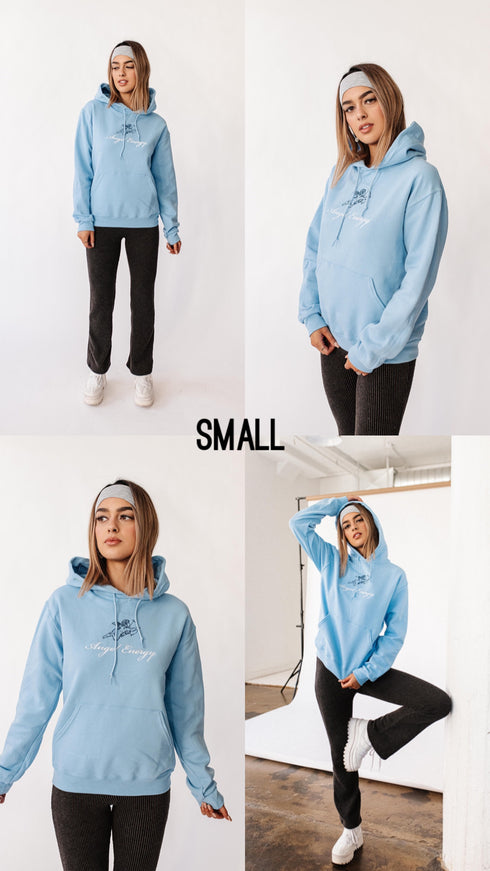 Angel Energy Hoodie// Blue