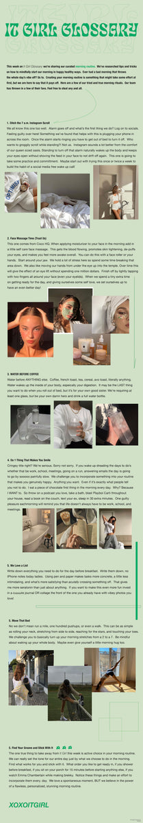MORNING ROUTINES!!! – Coco McCall Shop