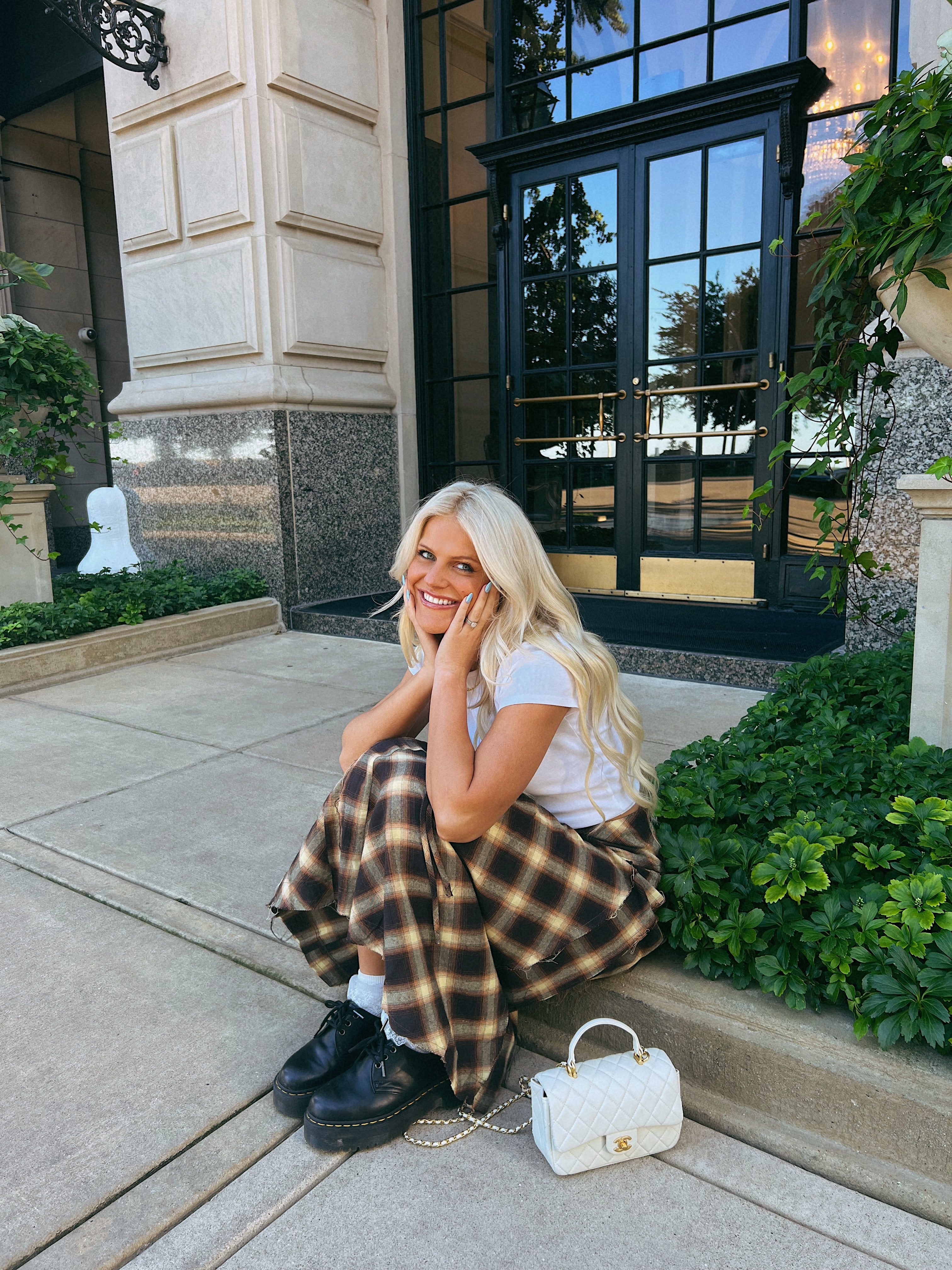 Checkered Love Skirt – Coco McCall Shop