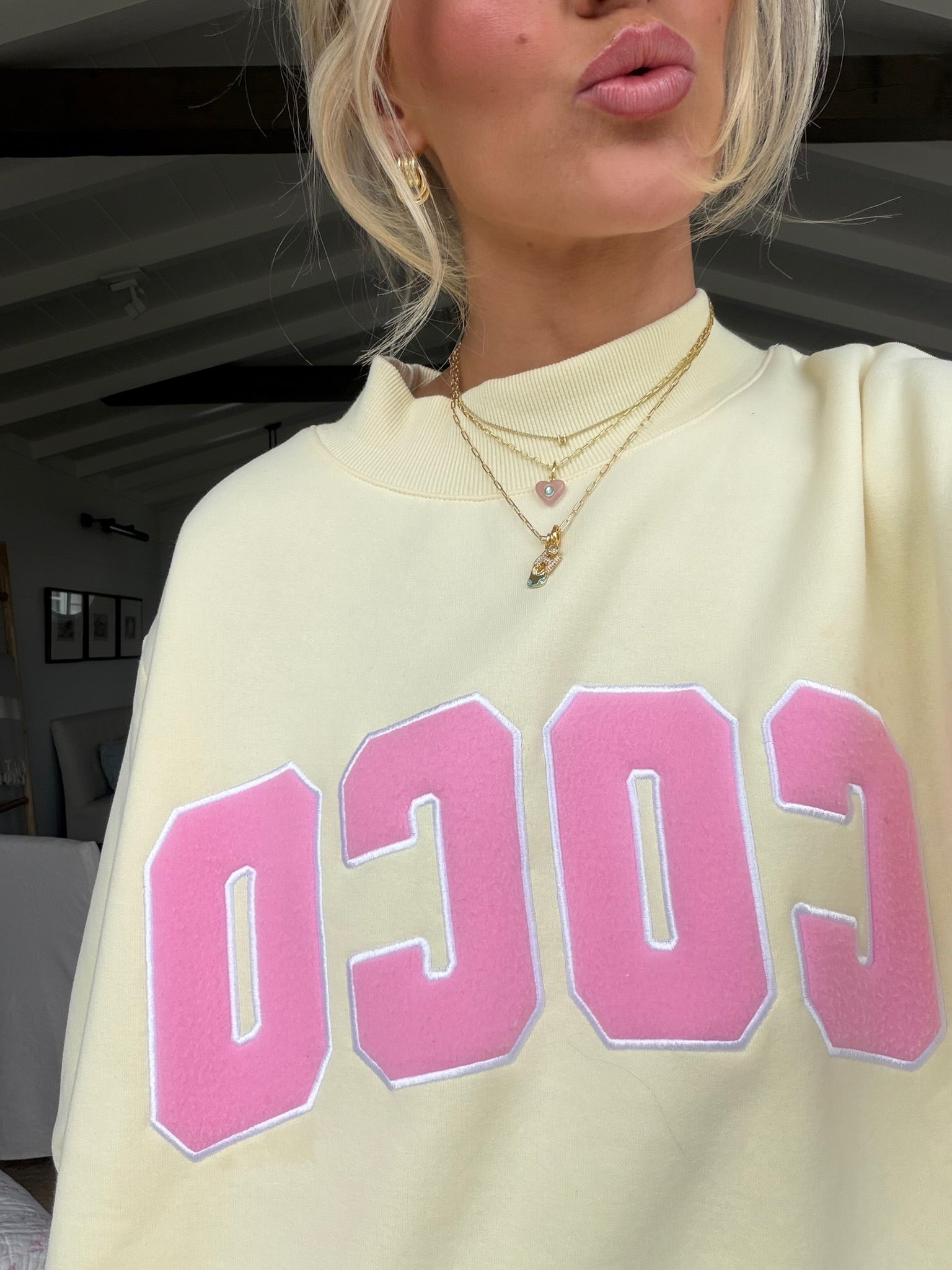 Coco Girl Mockneck // Lemonade – Coco McCall Shop