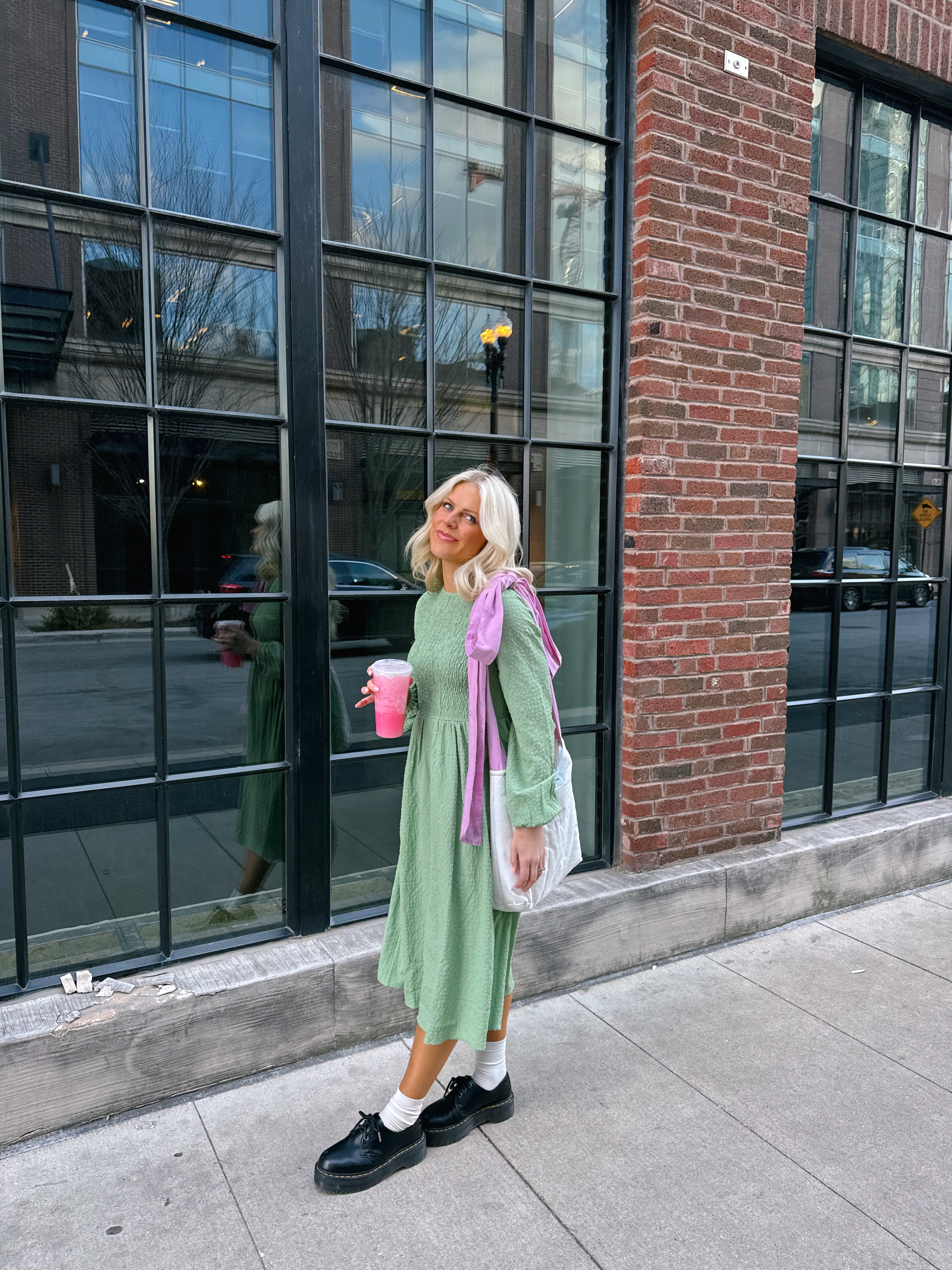 Buy Her Flowers Smocked Dress