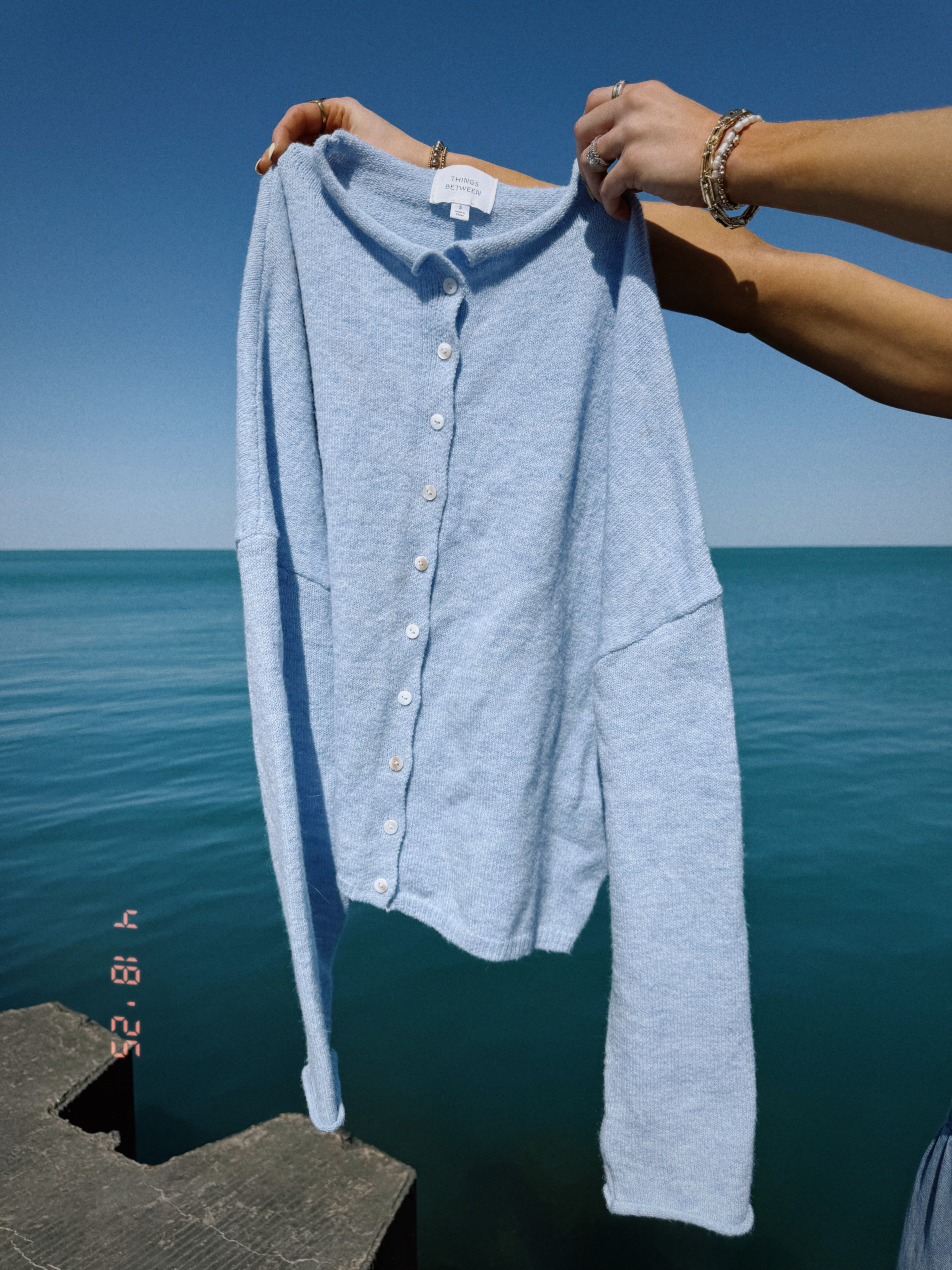 cocococoブルー Coco Cutie Cardigan // Sky *RESTOCKED* – Coco McCall Shop